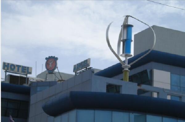 Quality 500W 48v Maglev Wind Turbine Generator , Customrized Color Smart Hybrid Power System for sale
