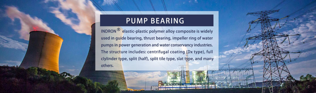 Water Lubricated Turbine Guide Bearing, High Temperature Non-Oil Self Lubricating, OEM