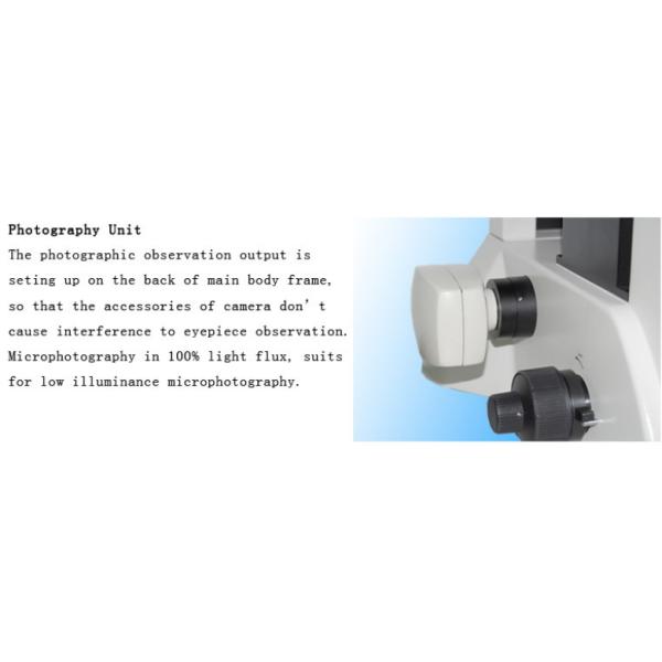 Polarizing Modulation Contrast Inverted Biological Microscope Wf10x Eyepiece