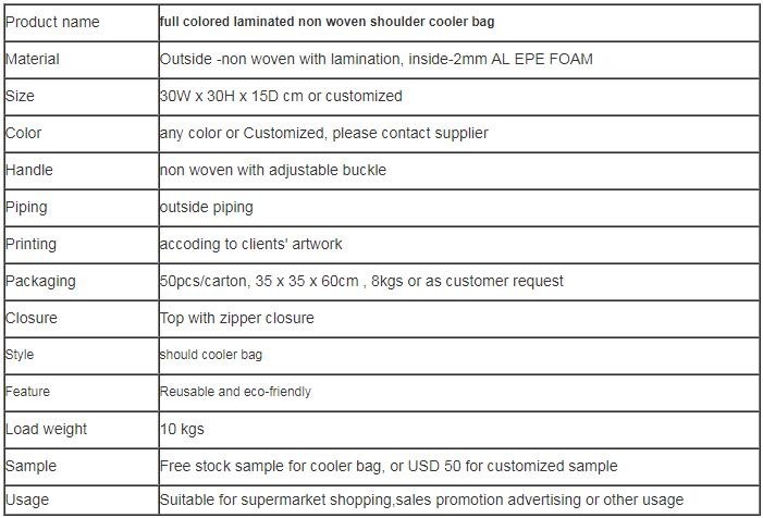 Lunch bag, bottle bag, food package, Big size Non woven bag 100 gsm, Non woven bags manufacturer philippines/india/kolka