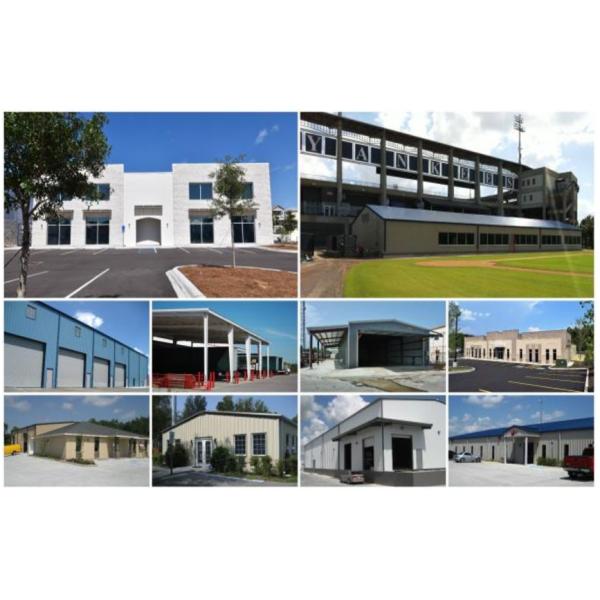 3D Modeling Design Commercial Steel Building Bolted Welded Connection