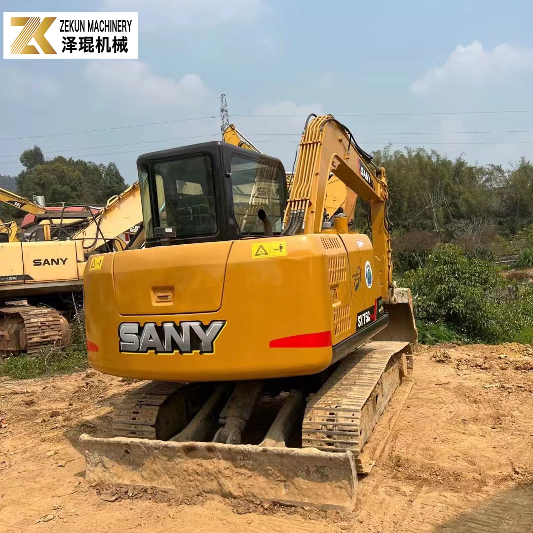 Used 7.5 Ton Sany 75C Excavator SY75C-8 SY75C PRO for Your Construction Projects