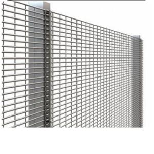 Square Welded 358 Security Fence Prison Mesh Anti Cutting