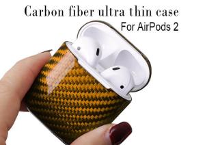 China Impermeable Glossy Finish Carbon Fiber Airpods 2 Case wholesale