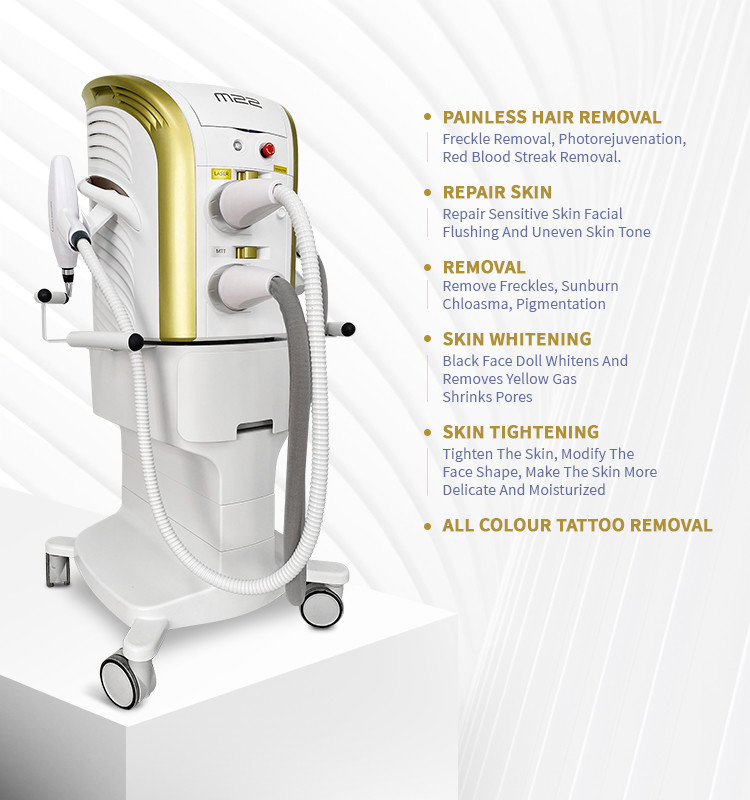 9 Filters M22 Ipl Opt System Nd Yag Hair Removal Machine Skin Rejuvenation