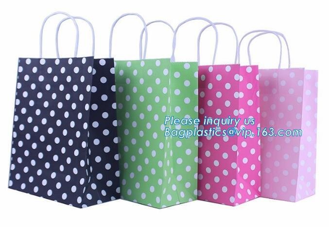 Custom paper bag with handle coated white paper bag printing pattern flower carrier bag,Flower carrier paper bags with d