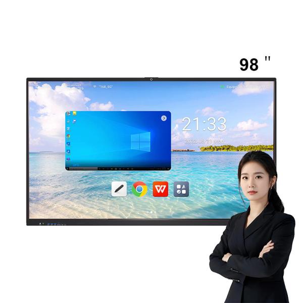 Quality Android IOS PC Sharing Screen Pen Finger 50 Point Touch Interactive Touch Panel for sale