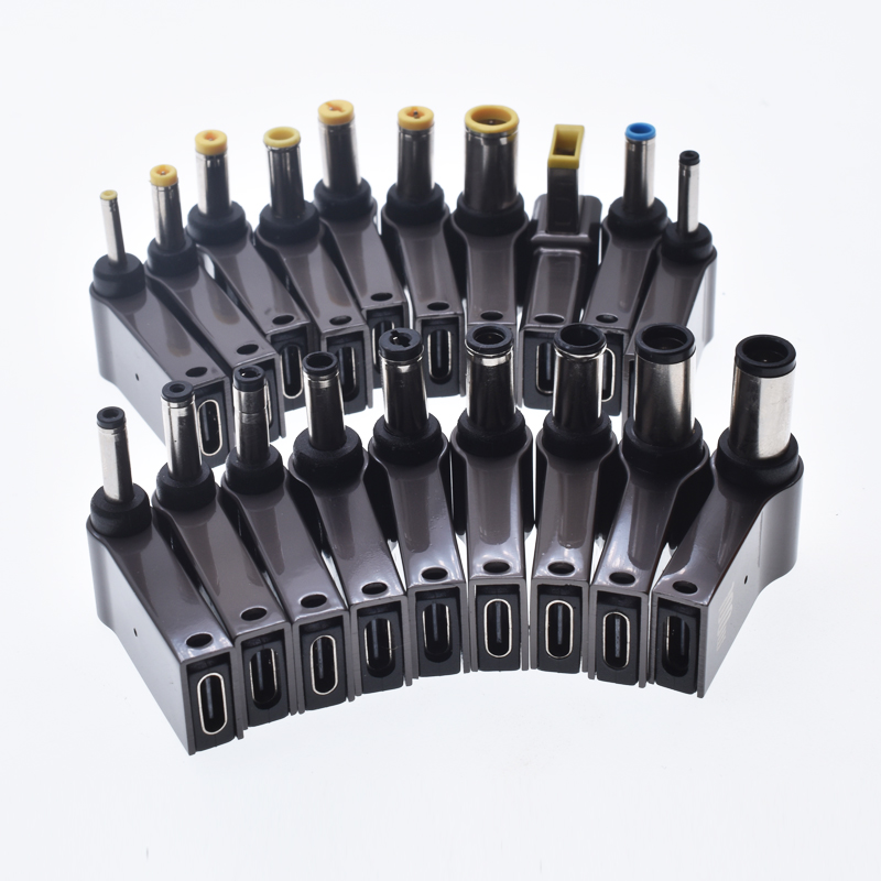 100w Plug Adapter Type C To Video Round Quick Charge Male 18.5v - 20v