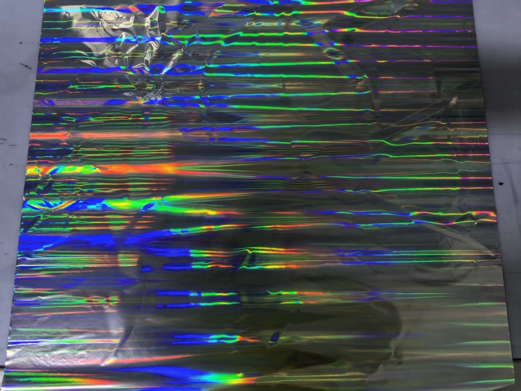 Holographic Pet Film Printable Printing Primer Coating Holographic Reflective