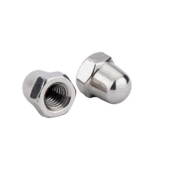 Nickel Plated Din1587 Hex Domed Nuts