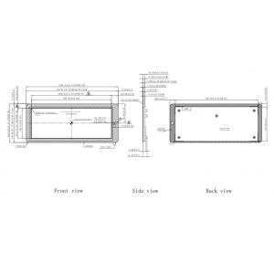 12.3 Inch TFT Capacitive Touch Screen customized touchscreen projected capacitive