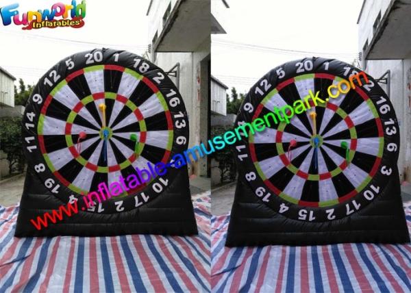 Quality 2.5m High Inflatable Sports Games Inflatable Dart Board Target For Sports for sale