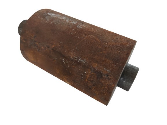 ASTM A36 Roll Off Container Roller With Pin Roll Off Parts