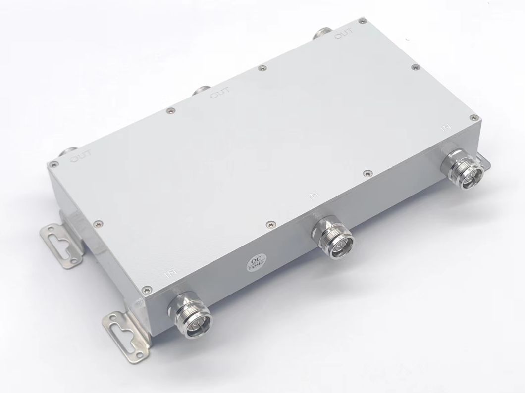 698-4000MHz 3 in 3 out Low Pim Hybrid Coupler Hybrid Combiner