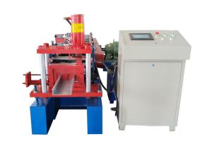 Galvanized C Channel Roll Forming Machine Fully Automatic Hydraulic Drive Power 22 KW
