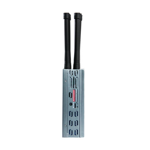 Mobile phone jammer 5G 10 Bands 10W GPS/WIFI Jammer with Car Charger Work 2.0+ Hours 5.1-5.8GHz