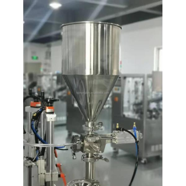 Electric Driven Semi Automatic Soft Tube Filling and Sealing Machine for Toothpaste