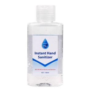Portable Antibacterial Hand Sanitizer , 100ml Disinfectant Hand Gel