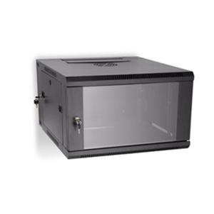 China Chassis Server Rack Wall Mount Rack Cabinet 1.2mm 6U Glass Door on sale