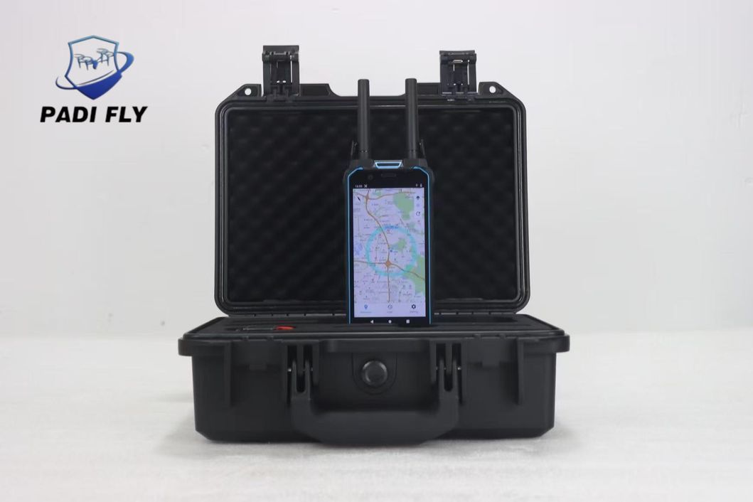Handheld Drone Detector With100-6000MHz Multi Band Dji Fpv Autel Drone 1-2km Portable Signal Detector