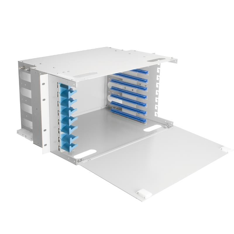 ODF 19 Rack Patch Panel Sc Adapter Fc Patch Panel 6U 96 Core