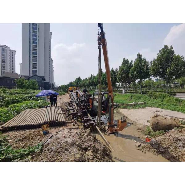 horizontal directional driller, 45T horizontal directional drilling rig, no-dig pipe-laing hdd rig