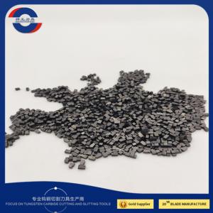 China ISO18001 Carbide Tip Inserts 6.0x2.0x2.8 Silver Tungsten Carbide Tipped Tools wholesale