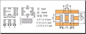 Low Power 400Mhz Microwave Lowpass Rf Interference Filter
