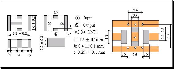 Quality Stable Small Size 225Mhz 138 Ghz Rf Low Pass Filter for sale