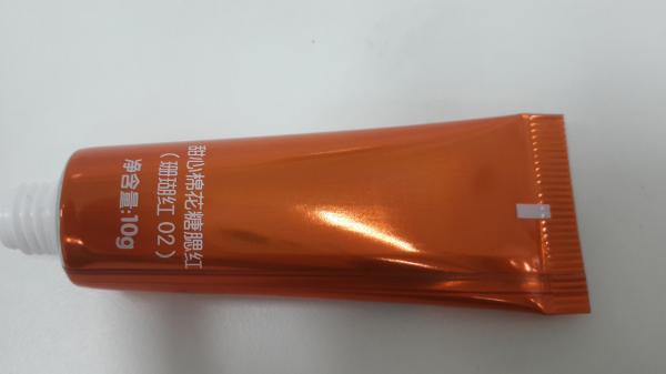 10g Eye Cream Packaging shiny CAL Cosmetic Tube With long shoulder,colorful printing diameter 19mm