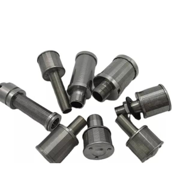V Shaped Stainless Steel Wedge Wire Screen Nozzle Resist Aging