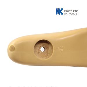 Brown One Hole Fixed 22cm Single Axis Foot Prosthesis