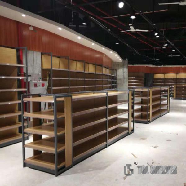 Quality High-End Convenience Store Display Shelves Grocery Shop Display Rack for sale