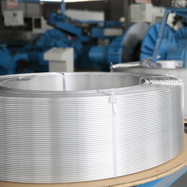 3003 Grooved Aluminum Pipe Internal Threaded Tube Heat Transfer Element Φ7 Mm