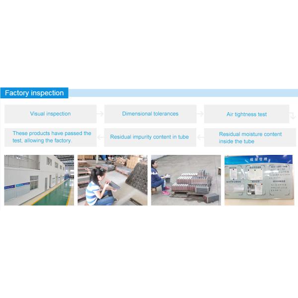 Copper 12.75mm Fin Heat Exchanger Stainless Steel Pipe