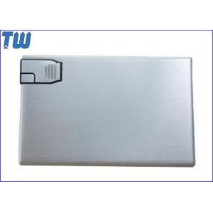 Slip Connector Metal Cool Credit Card USB Flash Drives High Printing Quality