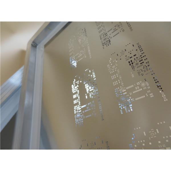 0.1mm Stainless Steel Shim SMT Stencil PCB Assembly For BGA Package