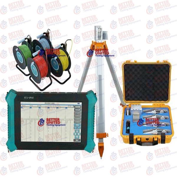 Quality Four Channels Cross Hole Ultrasonic Tester Ndt Testing Instruments ASTM D6760-02 for sale