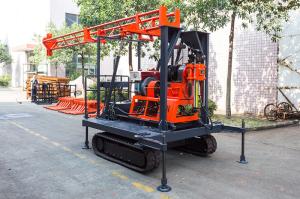 China Light Portable Core Drill Rig Crawler-Mounted Engineering Drilling Machine on sale