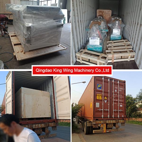 Carbonized wood wire brush drawing machine