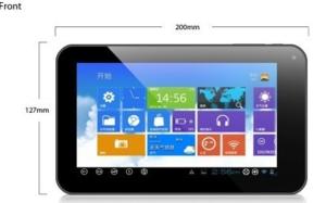 China 7 inch tablet pc, android tablet pc, capacitive touch screen, android 4.0; WM8850 CPU wholesale