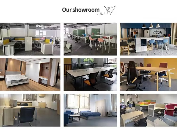 White Modular 4 6 Seater People Desk Open Staff Workstations For Office Furniture