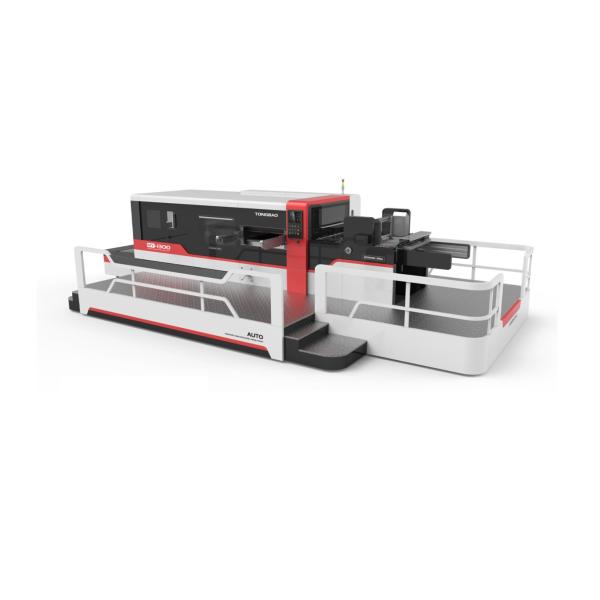 Advanced Automatic Creasing and Die Cutting Machine with Stripping at Affordable
