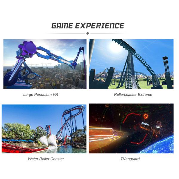Immersive VR 360 Simulator 8 Games 50 - 60Hz Virtual Reality Arcade Games