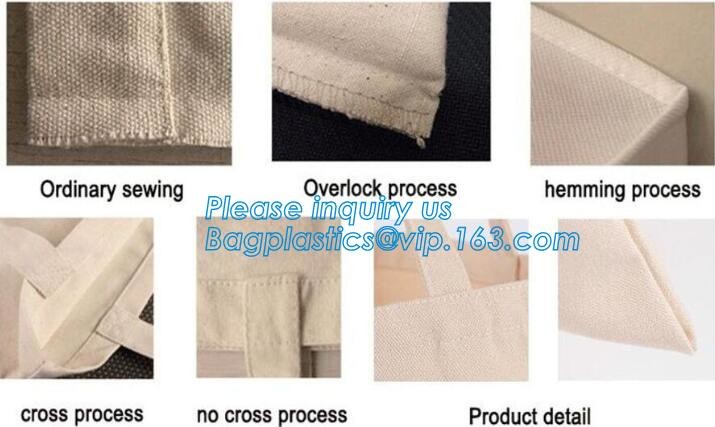 Custom silk screen printed Cotton material handle style blank natural cotton canvas bag without logo bagplastics bagease