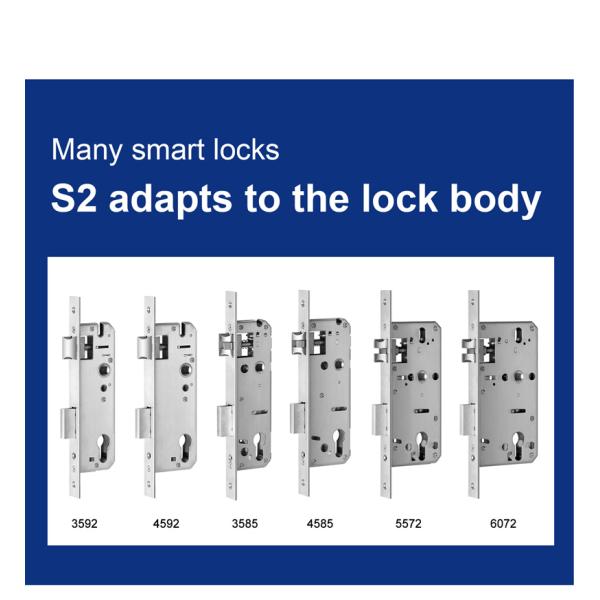 Wifi Waterproof Elegant Electronic Slim Digital Smart Door Lock