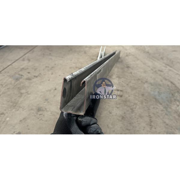 Shutter door siding guide rail roll forming machine for America C guide rail roll forming machine machine