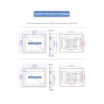 Stock 10.4 Inch Touch Screen Work All In One Computer with J1900/i3/i5/i7