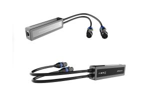 China Black XLR Dante Audio Interface , Dante IO Interface Analog Input Dante Output wholesale