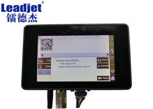 1- 12.7mm Printing Height TIJ Inkjet Printer , Expiry Date Batch Coding Printer